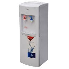 Front view of hot and cold water dispenser machine in Kenya